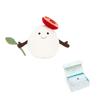 Jellycat Fun Food Amuseables Mozzarella Cheese Cute Cute Doll Plush Doll 12cm High