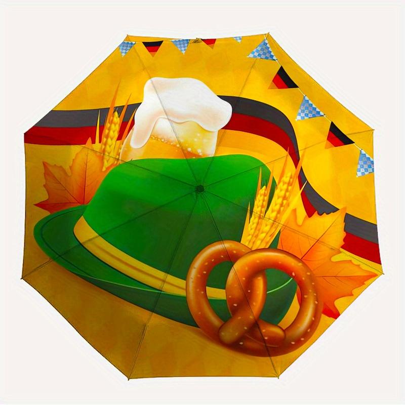 

1pc Oktoberfest Themed High-quality Umbrella,Automatic Opening and Closing Umbrella,Multi-functional Umbrella G0811255