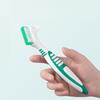 1pc Denture Toothbrush Cleaning Brush Dual Heads Gum Cleaner Invisible Braces Descaling Brush Multi-Layered Bristles False Oral Cleaning Tools