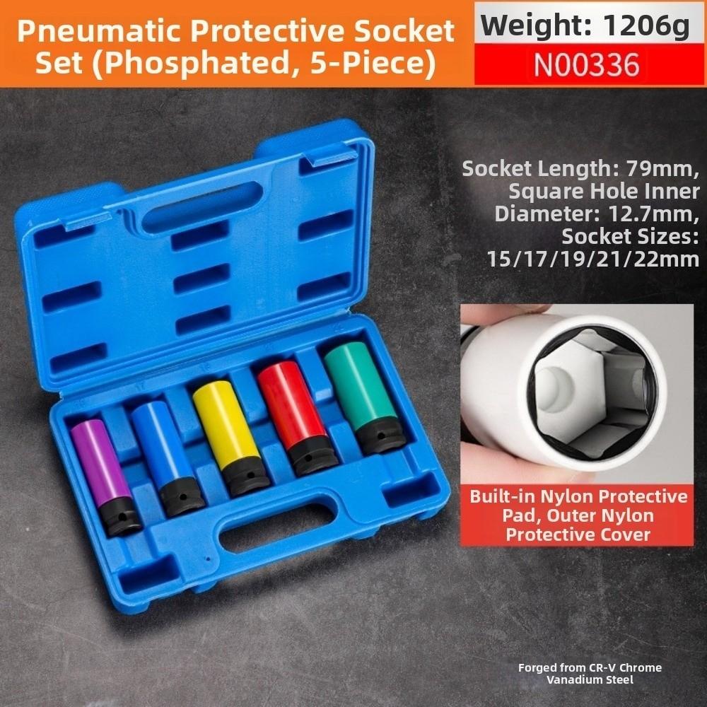 Deep Socket Impact Sleeve Set Thin Wall Deep Impact Socket Car Tire Repair
