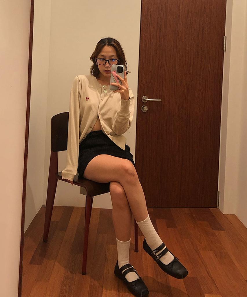 Grailz Signature Heart Cardigan [Beige]