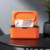 1pc Wet Wipes Storage Box With Lid Home Desktop Tissue Dispenser Napkin Case Desktop Coffee Table Drawer Paper Box