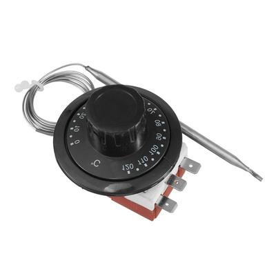 Universal Capillary Thermostat - 104mm Cooling Radiator Fan Control Switch (12V)