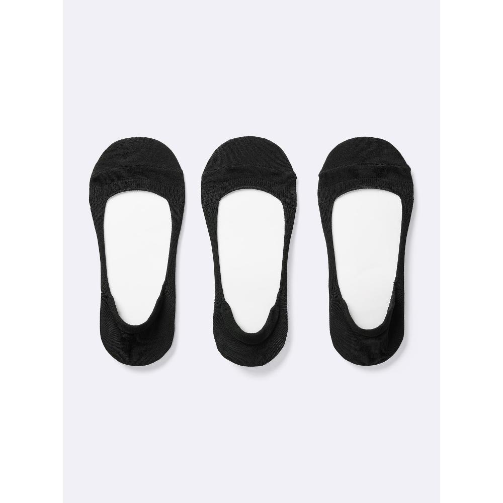 

Gu от Uniqlo Носки-следки 3 пары с противоскользящим покрытием 09 BLACK/ONE SIZE