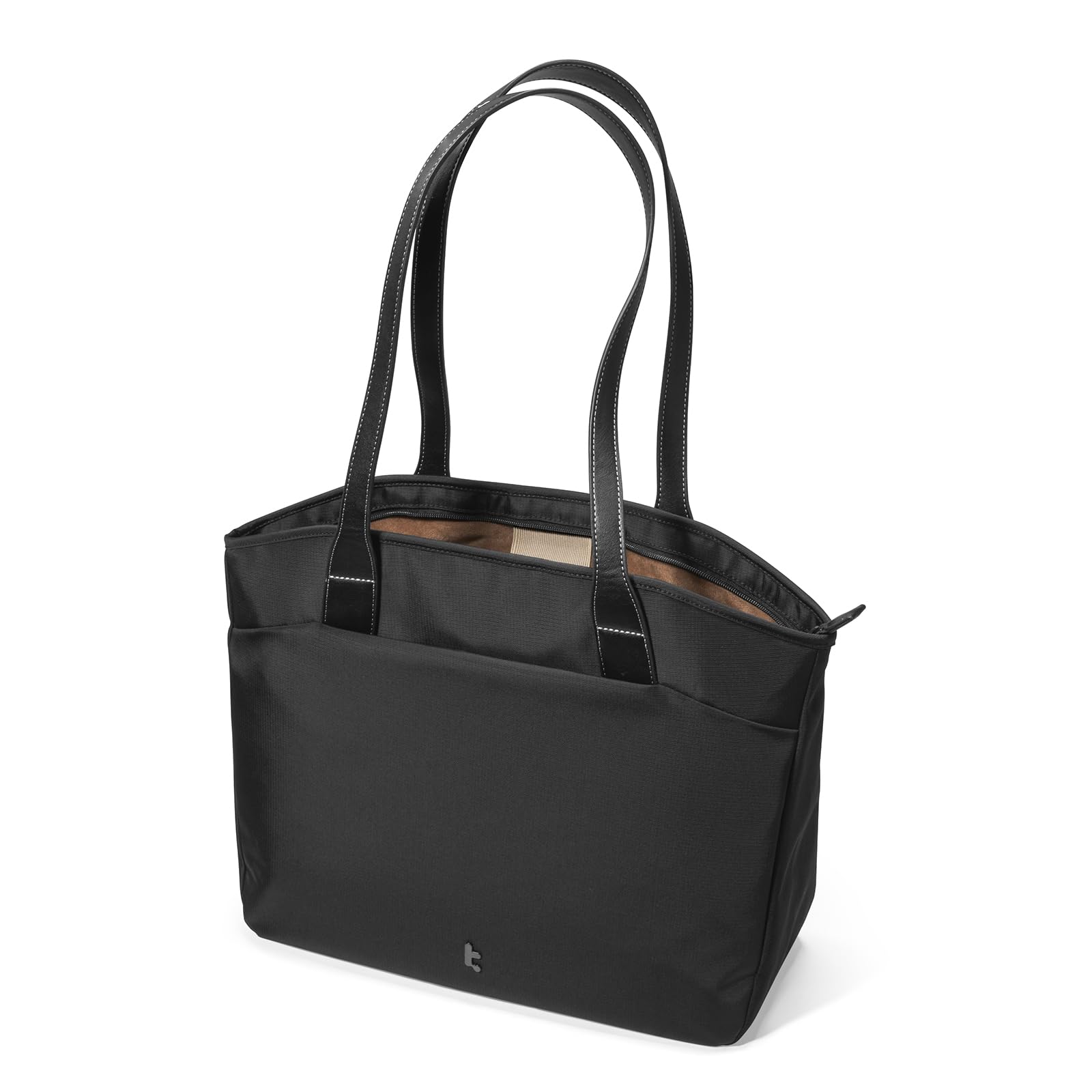 

Tote Bag for Business Large Shoulder Work Recruitment Job Black [tomtoc] Women, Bag, Capacity, Bag, 16-inch PC, Water-repellent, Bag, Bag, A4, чорний
