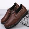 Big Size 48 Brand Men Casual Shoes Fashion Classic Casual Men Leather Shoes Black Hot Sale Breathable Business Men Shoes Casual