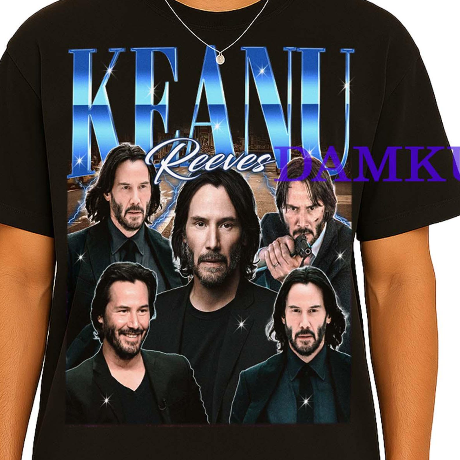 Keanu Reeves Shirt, Keanu Reeves Fan T-shirt, Keanu Reeves Tshirt Merch, Keanu Reeves Retro T-Shirt Gift, Keanu Reeves Action Tees T-shirt 4XL