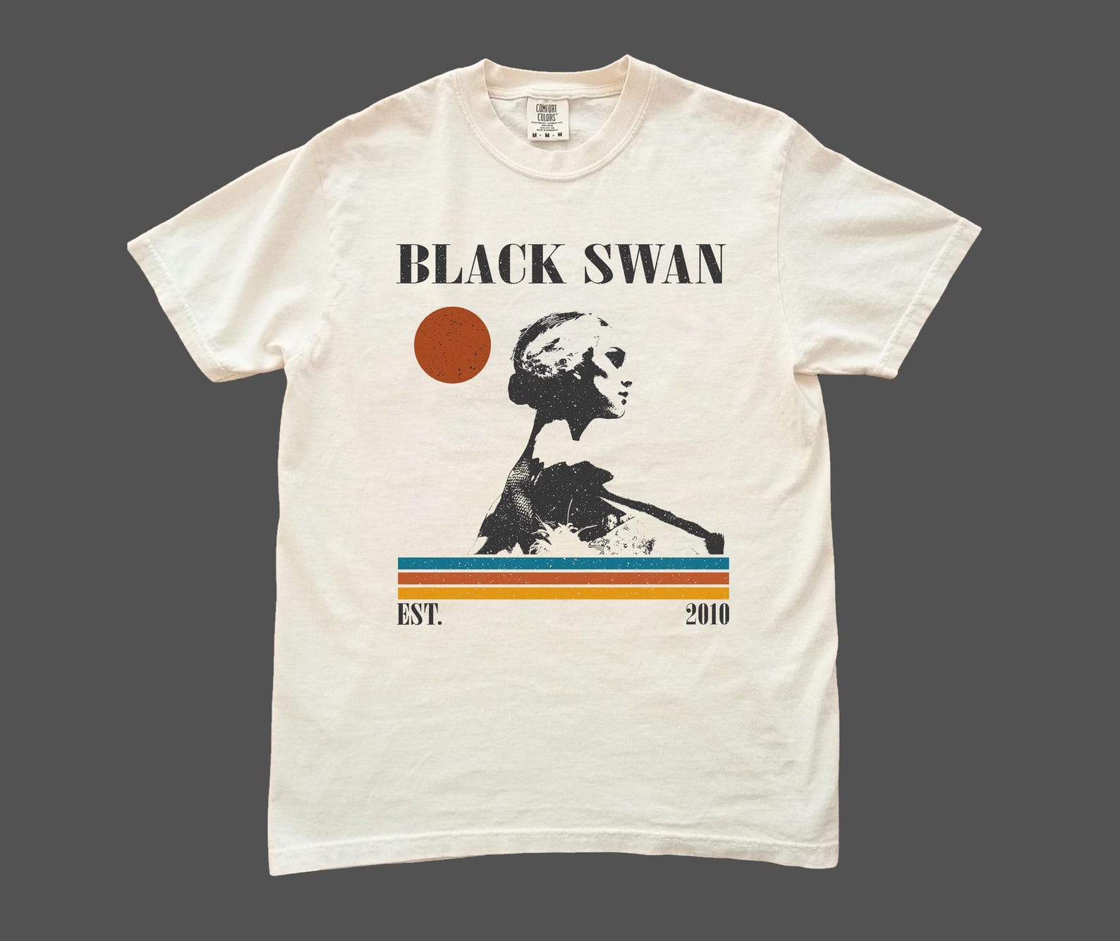 Black Swan Movie T shirt - Retro Comfort Colors Tee 2XL