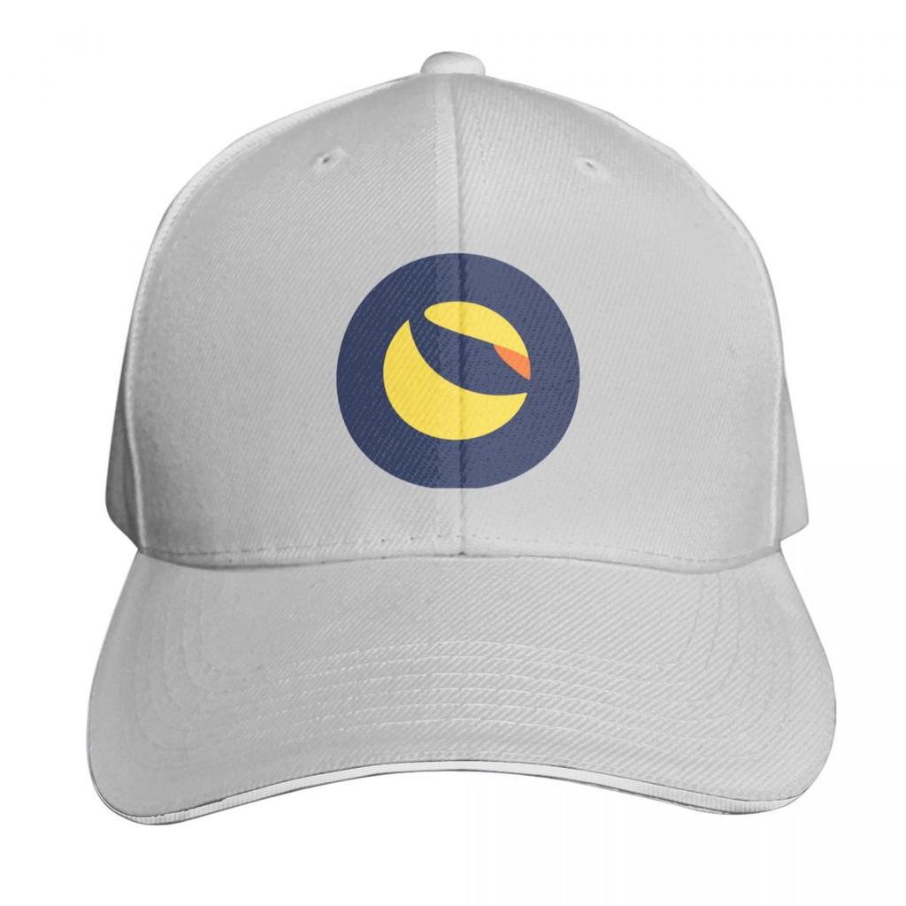Terra LUNA Crypto Logo Stocks Investor Baseball Cap Sun Protection UPF Breathable Mesh Back Adjustable Buckle Closure