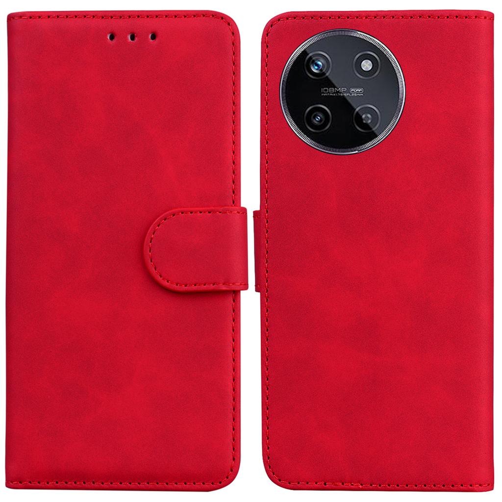 For Realme 11 4G (159.9x73.3x7.95mm) Phone Case Wallet Leather Phone Cover
