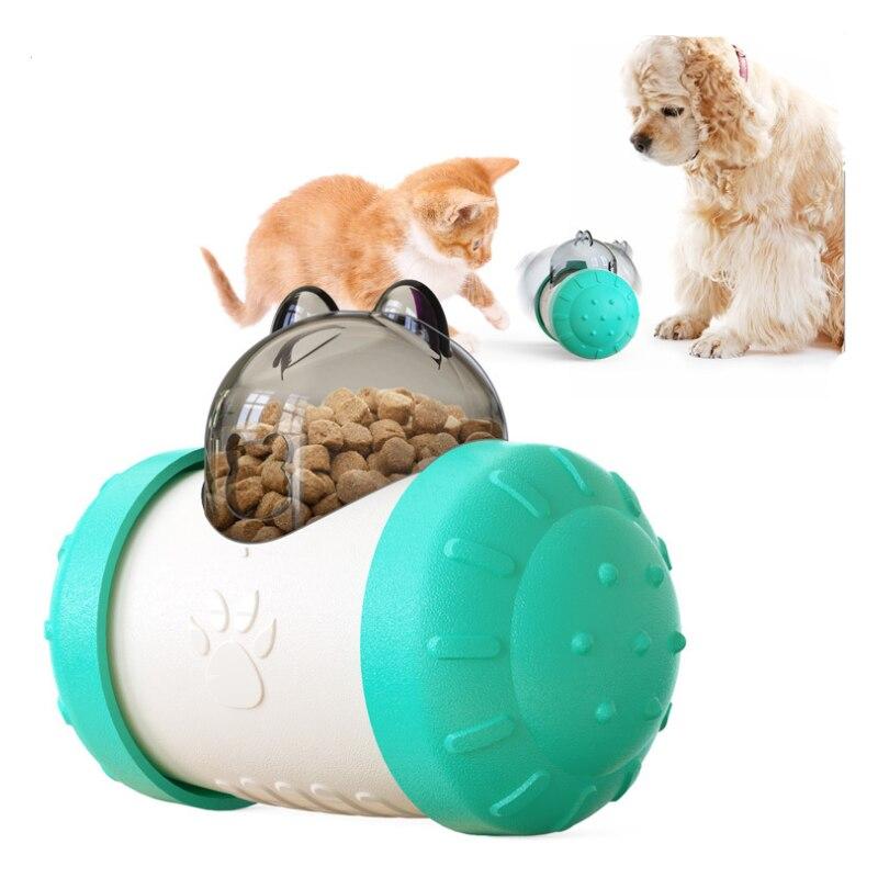 Giocattolo per animali domestici Bilancia per auto Tumbler Puzzle Palla per perdite di cibo lento senza giocattolo elettrico per cani Self-Hey Swing Bear Ultimo modello