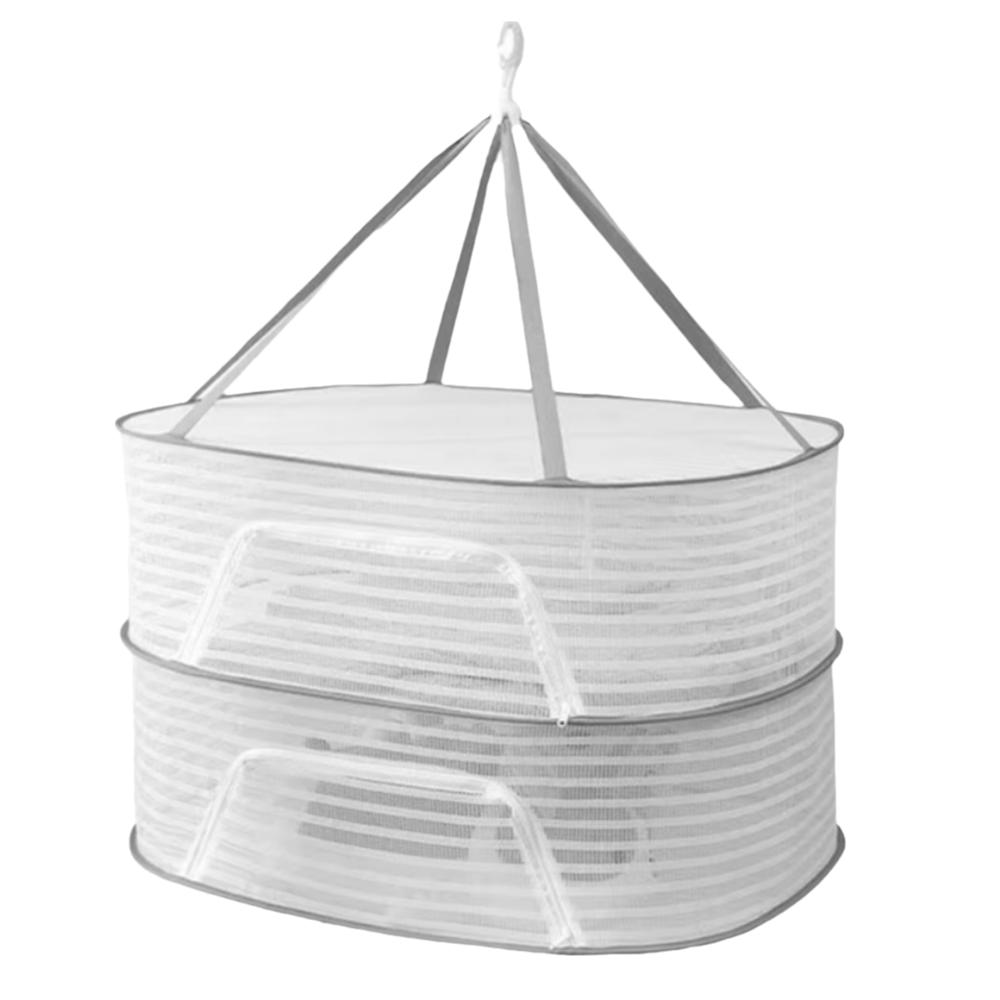 1/2/3 Layer Dried Vegetable Net Foldable Mesh Clothes Hanging Dryer  Clothing Drying