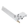 Ship Model Aluminium Alloy Suction Water Rudder RC Boat Semiimmersed Boat 95mm Silver