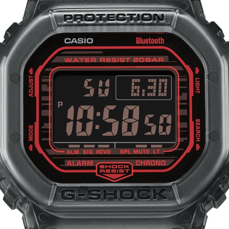 Casio G-SHOCK Men's Resin 200M Water Resistant Shock Resistant Quartz Watch DW-B5600G-1