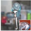 1piece/lot Plastic Super Suction Cup Razor Rack Clear Blue Bathroom Razor Holder Suction Cup Shaver Storage Rack Rd870734 - XY