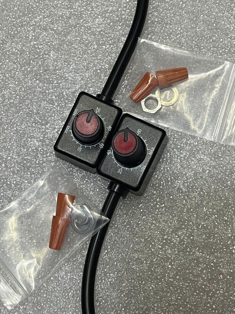 0-10V Anti-Interference Dimmer Switch for Plant Lights, Passive, Jitter-Free, Strobe-Free