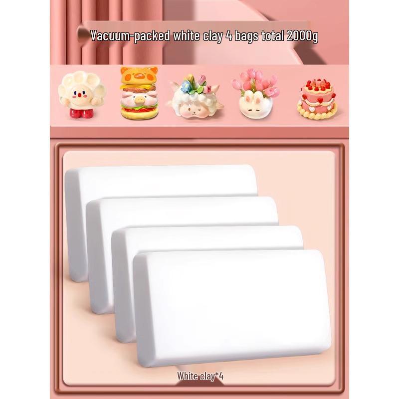 Stone Clay DIY Kit: Lightweight Polymer & Plaster Clay for Handmade Sculptures