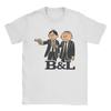 Neuheit Boleks und Loleks T-Shirt für Herren Rundhals Reines Baumwoll-T-Shirt Lustige Kurzarm-T-Shirts Große Größen Kleidung