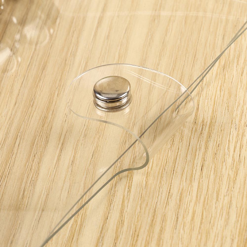 School A4/A5/A6/A7 Folder Clip File Transparent Loose Leaf Ring Notebook Binder Planner