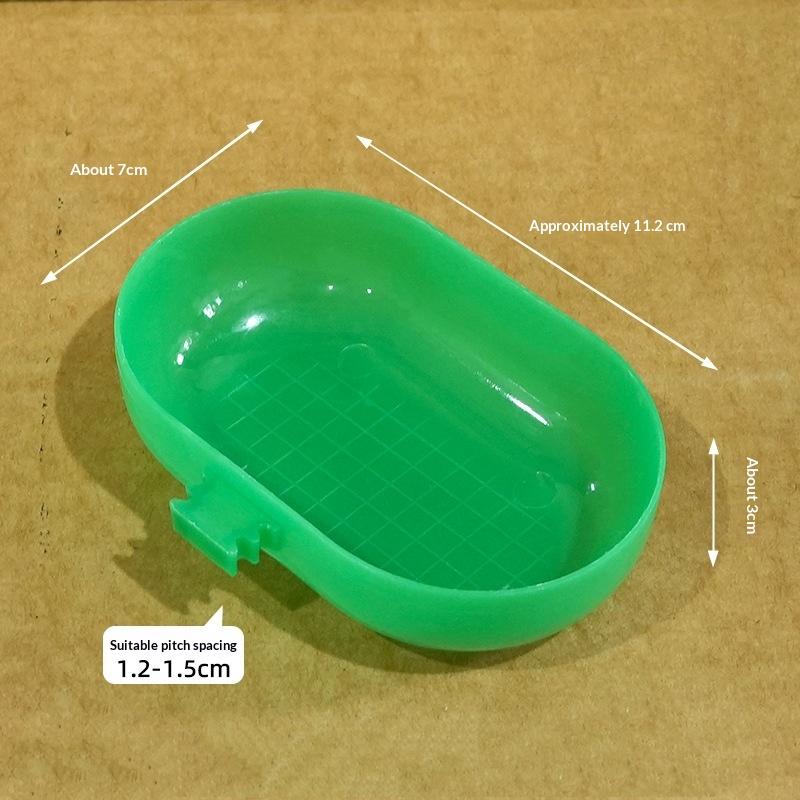 New Hanging Bird Parrot Bath Basin Multifunctional Feeding Bowl Bird Cage Accessories Bird Parrot Parakeets Feeder Bird Supplies