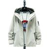 Spring Jacket Men's Hooded Jacket Youth Thin Jacket Outdoor Sports Casual Jacket Plus Size 5XL