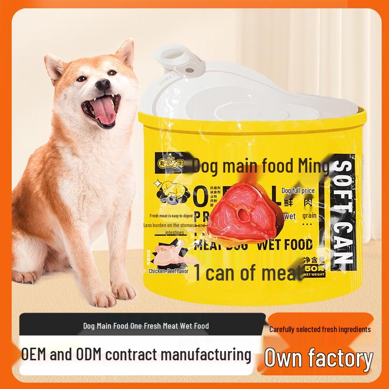 

Dog Wet Food Mix - Large Can Pet Snacks