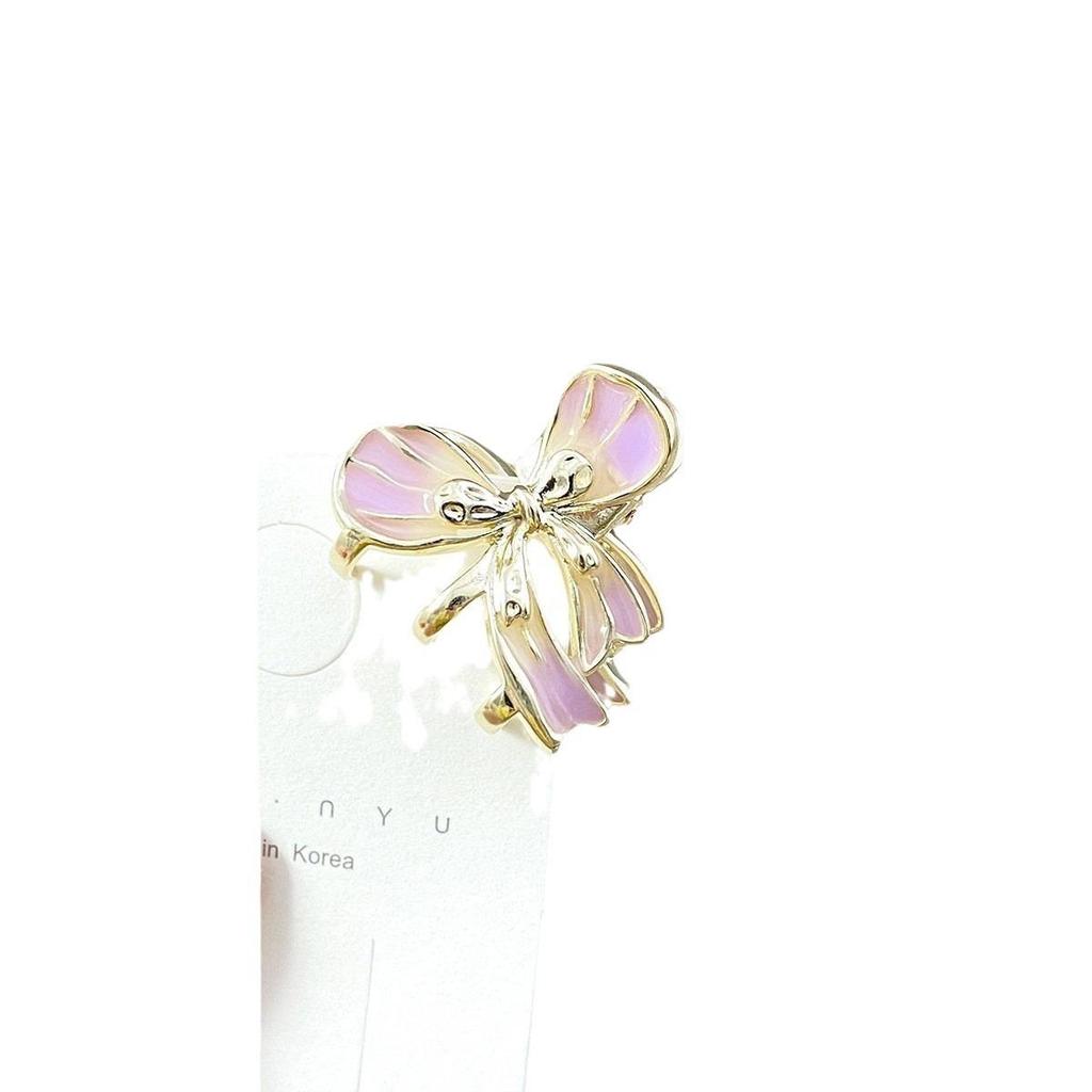 Aesthetic Butterfly Metal Hair Clip: Women's Small Claw for Side Bangs & Broken Hair, Stylish Hairpin