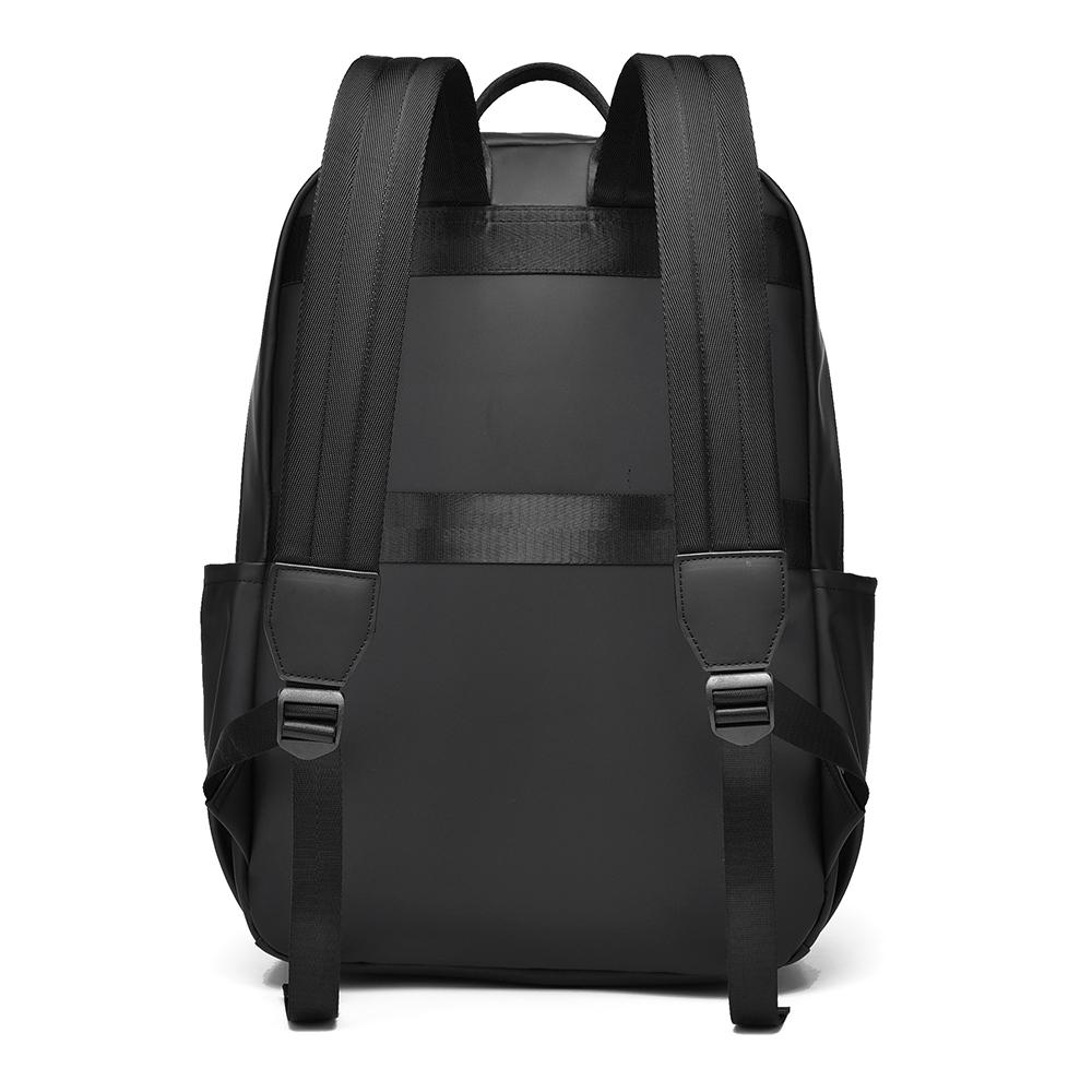 Men's Business Backpack Large Capacity Multi-compartment Lightweight Shoulder Bag for 15.6 Inch Laptop Commuter Leather Bag