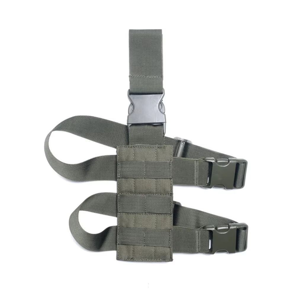 MOLLE Drop Leg Wraps Verstellbares Oberschenkel-Rig-Panel Universelle Outdoor-Beintasche Reise