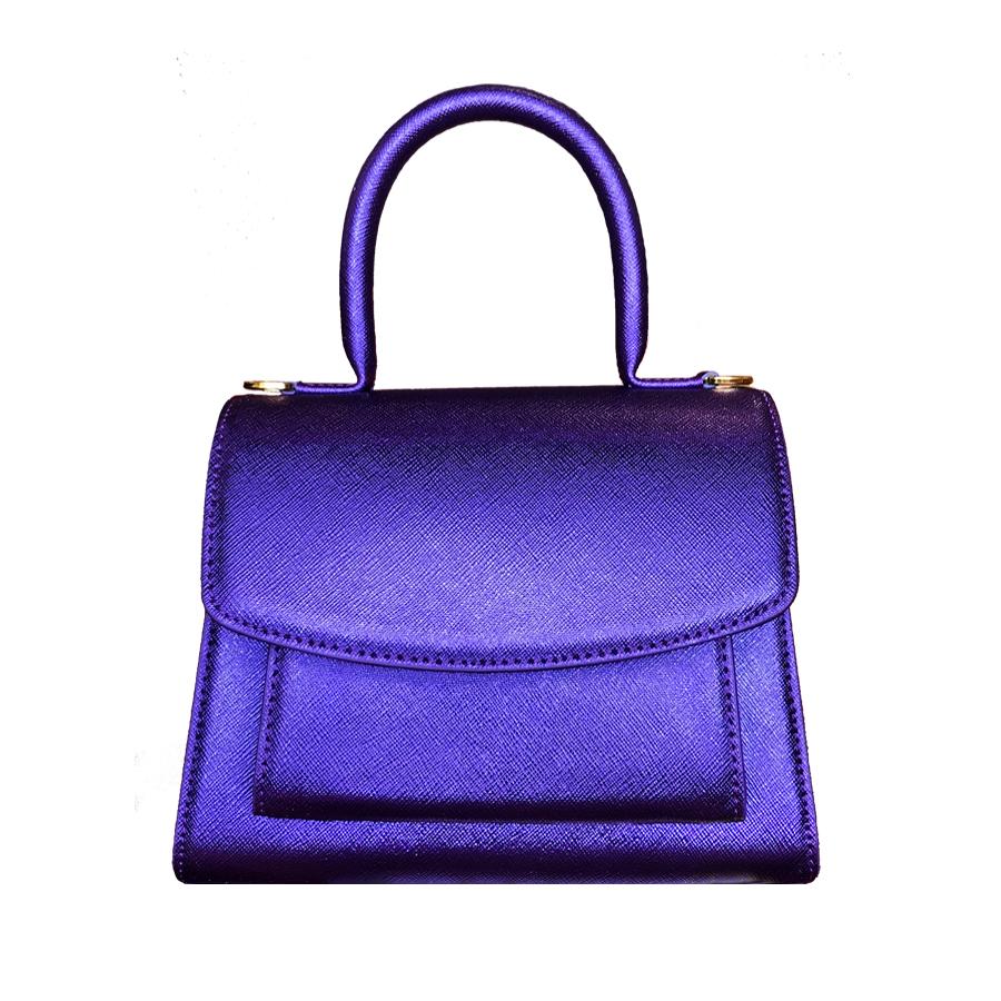 Ajinalee Good Bag Puple Women'S Square Mini Crossbody Tote Bag
