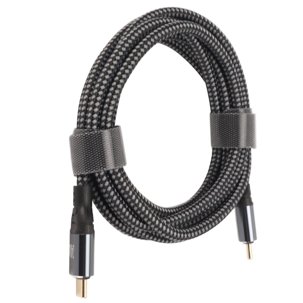 USB C to USB C Cable PD240W USB2.0 Type C Interface 480Mbps USB C Male to C Male Double Ended Data Cable 200cm