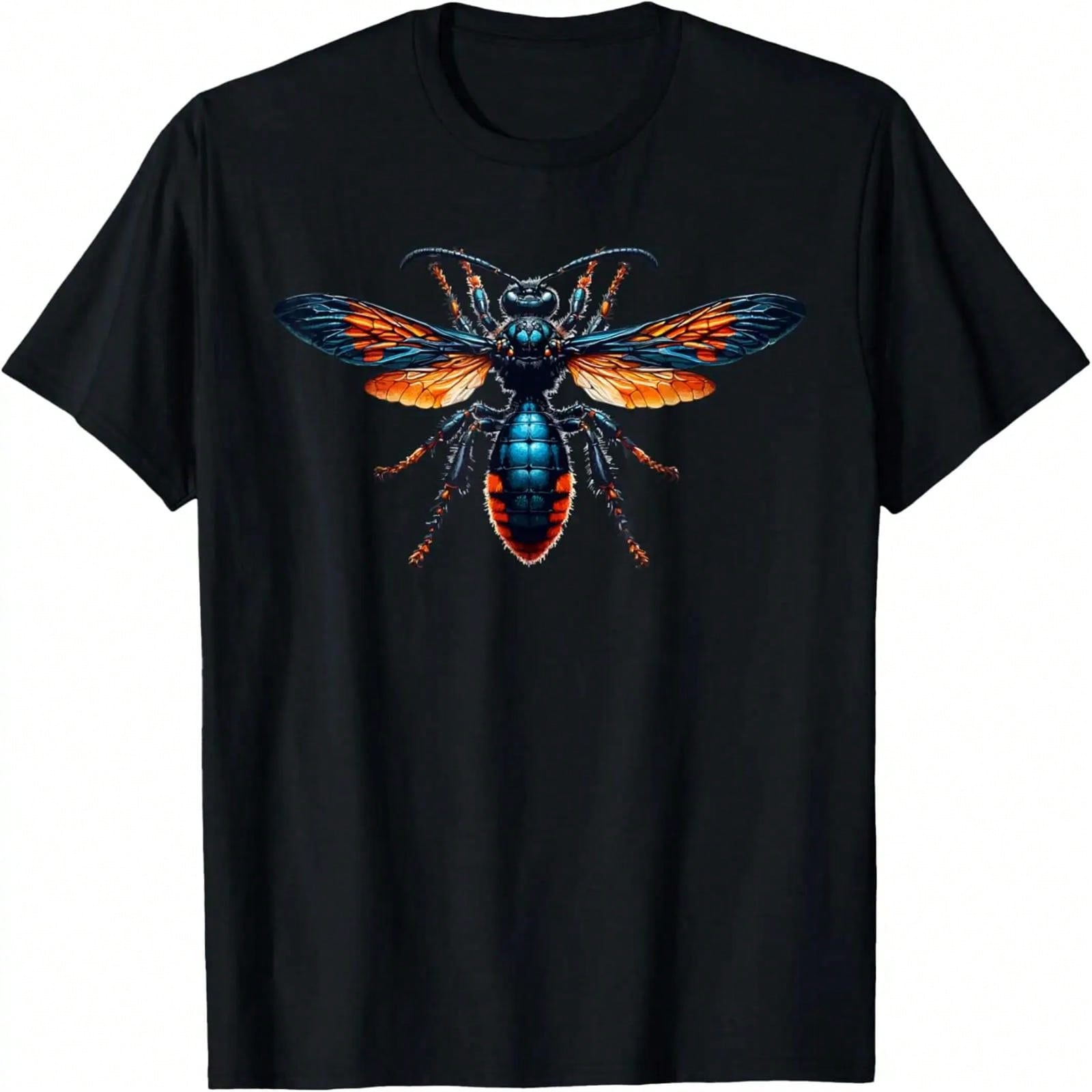 Occupy Mars Space Crew Neck Casual Short Sleeve Vintage Summer Graphic T-Shirt For Wounisex S разноцветный