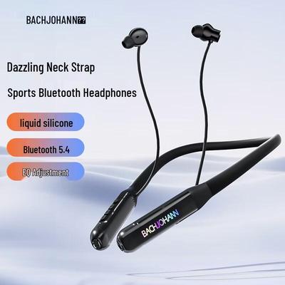 Bach Johann NE03 Neckband Sports Bluetooth Headset