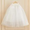 Bridal Underskirt With Tulle Design A Line Dress Enhancer Boneless Slip Skirt For Wedding Ceremony 95cm/37inch Length