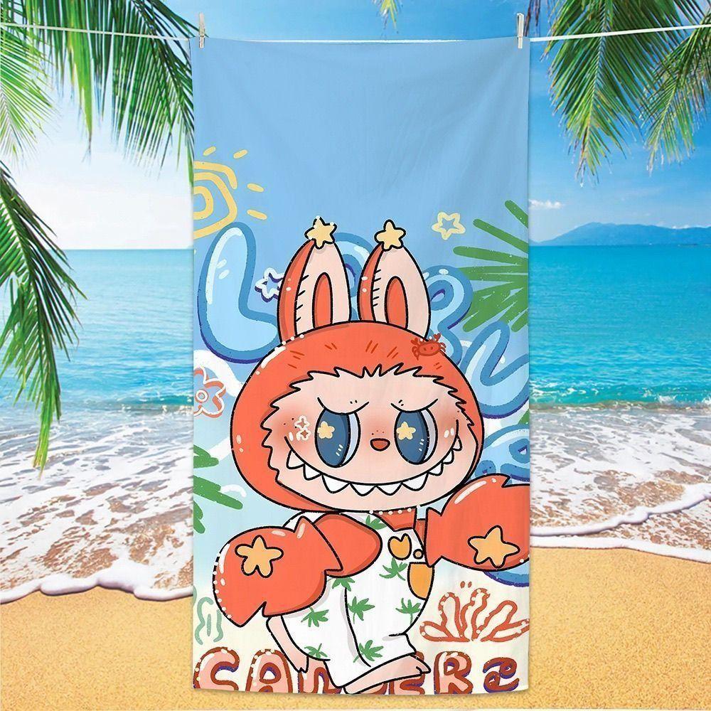 Cute Cartoon Children's Bath Towels, Running Sports Quick-drying Towels, Swimming Bath Towels, Beach Towels
