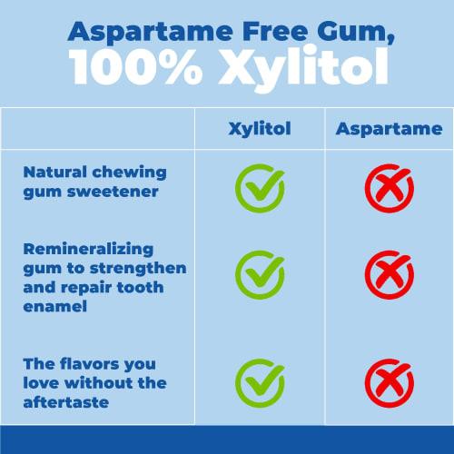 Xylitol Gum, Spearmint 50 Ct by Epic Dental