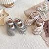 Girls' Shoes Summer New Children's Sandals Non Slip Soft Sole Knitted Comfortable and Breathable Princess Shoes