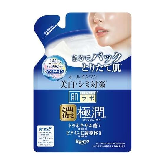Hada Labo Gokujun Whitening Perfect Gel Refill 80G