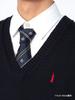 Sweater Vest Cotton Vest 4206302 X Navy [East Boy] Men's <7G> Men's Off-White (900)