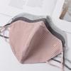 Solid Color Breathable Ice Silk Mask Washable Anti-Uv Anti-Sun Mask Dustproof Mesh Face Cover Scarf Outdoor Sports Mask