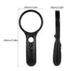 Magnifying Glass with 3 LED Light 3x 45x Handheld Magnifier and Dual Magnifying Glass for Reading