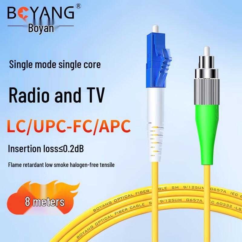BOYANG Single Mode Fiber Optic Patch Cord