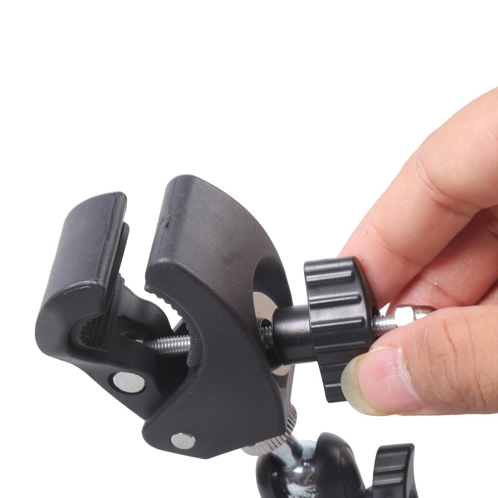 Portable Easy Installation Desktop Clamp with Anti Slip Rubber Pad for Secure Grip on Fan Light Microphones and More