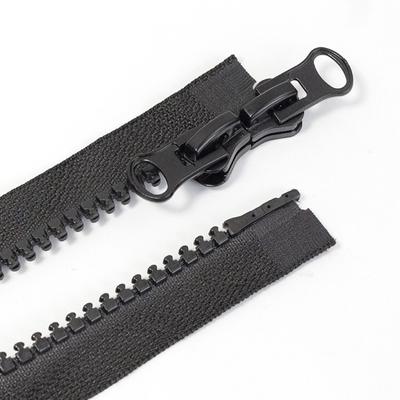 # 8 Repair Kit Resin Zipper Two-Way Open-End Double Slider Jacket Coat Long Zip Garment Accessories