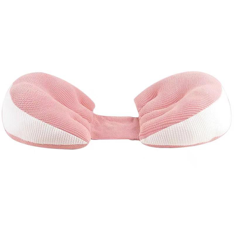 SnoozeShade U-Shape Pregnancy Pillow: Lumbar & Belly Support for Side Sleepers