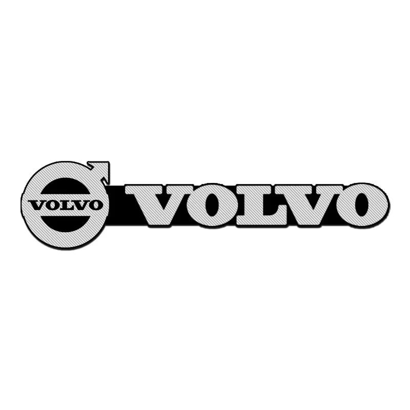 10 pieces Modified Car Logo Audio Sticker Auto Interior Central Control Alloy  Emblem Badge Decal For Volvo XC60 S60 V40 V50V60