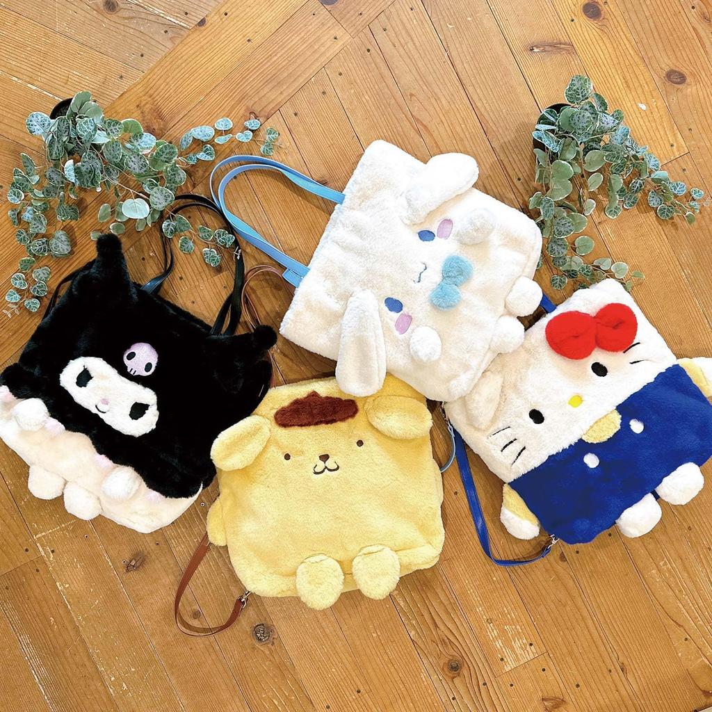 [Rootote] Men's Tote Bag, Backpack, IP. Thor Cryptid. Sanrio-A, 8466 Pompompurin