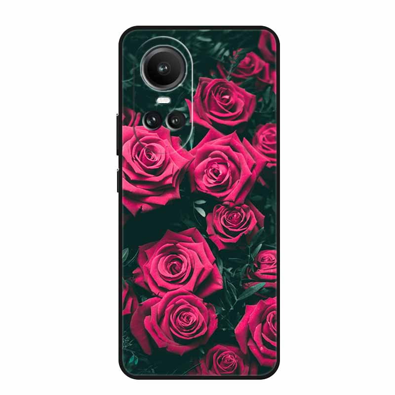 For Oppo Reno10 Pro Case Animals TPU Soft Silicone Back Cover for Oppo Reno 10 Pro 5G CPH2525 CPH2531 Protective New Phone Funda