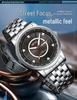 Oufanni Men's Waterproof Quartz Watch - Trendy, Fashionable Business Wristwatch