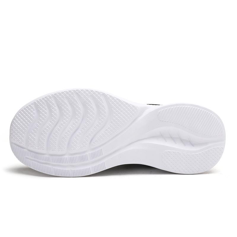 Flying woven mesh shoes women's breathable ins trendy and versatile 2025 spring new lightweight running shoes casual sports shoes women